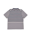 Pop striped pocket t-shirt Navy/Off White