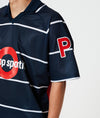 Pop Striped Sportif Shortsleeve T-Shirt Navy