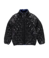 Pop Quilted Reversible Jacket Black/Twilight Blue