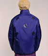 Pop Quilted Reversible Jacket Black/Twilight Blue