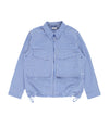 Pop Checked Boxer Shirt Twilight Blue/White