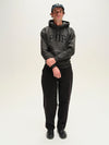 Pop Japan Exclusive Arch Hooded Sweat Washed Black