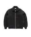 Pop Japan Exclusive Flight Jacket Washed Black