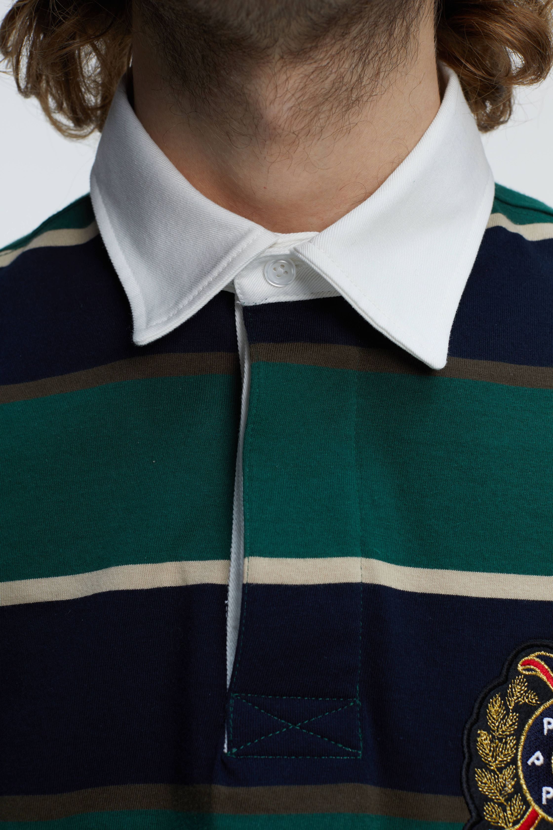 Pop Trading Company Royal Rugby Polo - Popss23-01-005