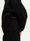 Pop Japan Exclusive Flight Jacket Washed Black