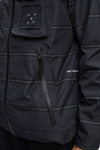 Pop Striped Oracle Jacket Anthracite/Black