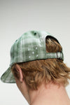 Pop Flexfoam Sixpanel Hat Green Check