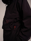 Pop Popshell Jacket Black/Goji Berry