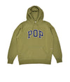 Pop Arch Logo Hooded Sweat Loden Green