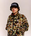 Pop Adam Reversible Jacket Delta Camo/Goji Berry