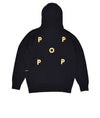 Pop Logo Hooded Sweat Anthracite