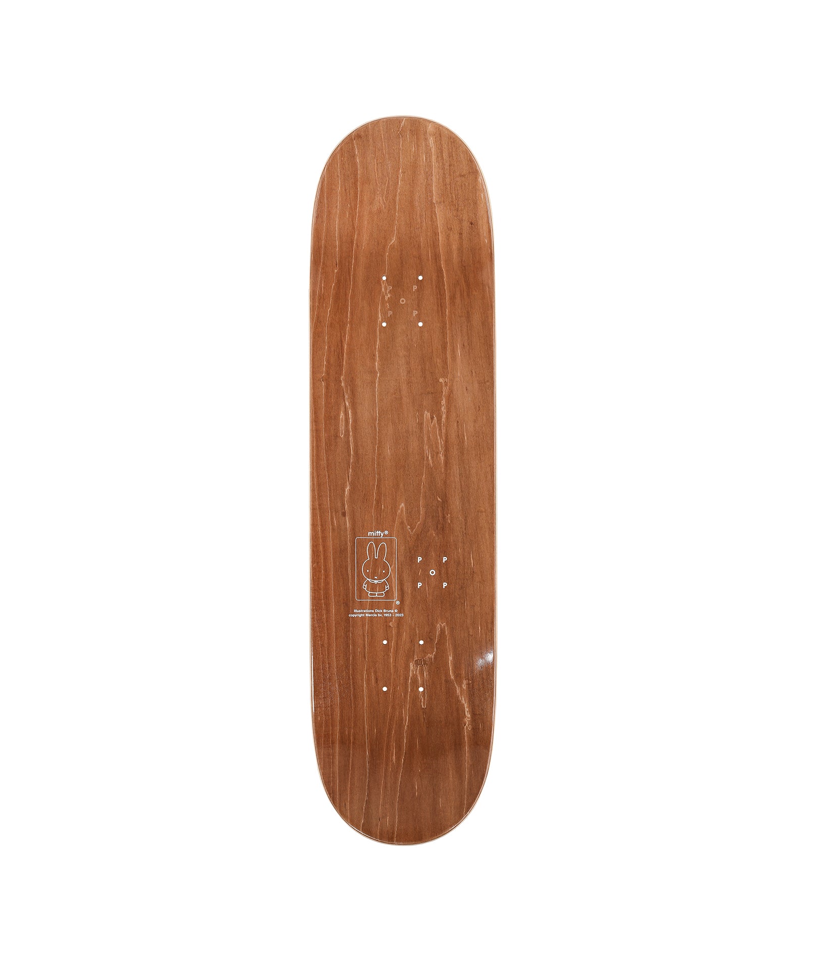 Pop & Miffy III Skateboard 8.375
