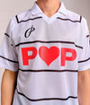 Pop Sportif Shortsleeve Shirt White/Black