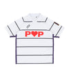 Pop Sportif Shortsleeve Shirt White/Black