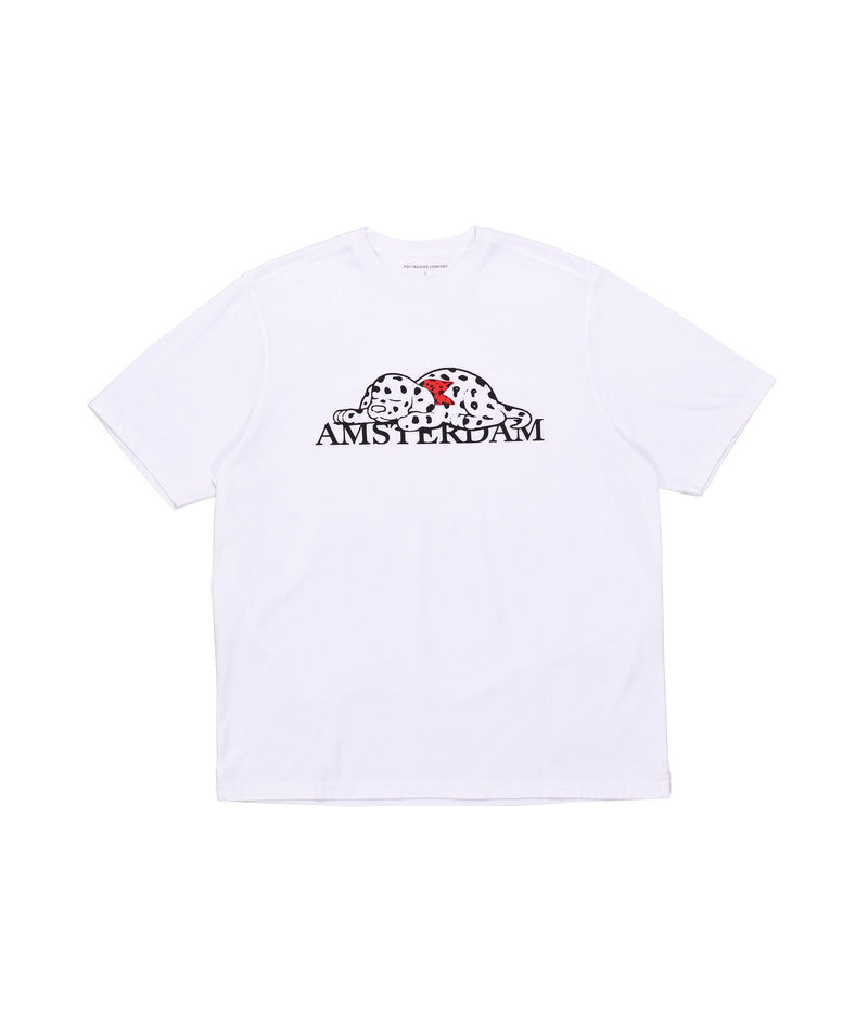 Pop Pup Amsterdam T-Shirt White