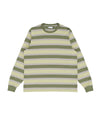 Pop Striped Logo Longsleeve T-Shirt Four Leaf Clover