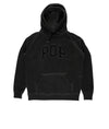 Pop Japan Exclusive Arch Hooded Sweat Washed Black