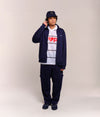 Pop Minicord Crest Sixpanel Hat Navy