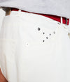 Pop Drs Linen Pants Off White