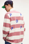 Pop Striped Rugby Polo Mesa Rose
