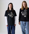MAAP & Pop Graphic Mohair Knit Black