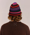 Pop Striped Beanie Multicolour