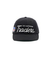 Pop Traders Sixpanel Hat Black