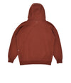 Pop Mees Letters Hooded Sweat Fired Brick