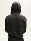 Pop Japan Exclusive Arch Hooded Sweat Washed Black