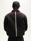 Pop Japan Exclusive Flight Jacket Washed Black