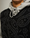 Pop Paisley Knitted Spencer Anthracite