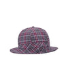 Pop Checked Bell Hat Grey