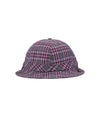 Pop Checked Bell Hat Grey