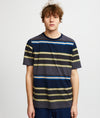 Pop Striped Pocket T-Shirt Navy