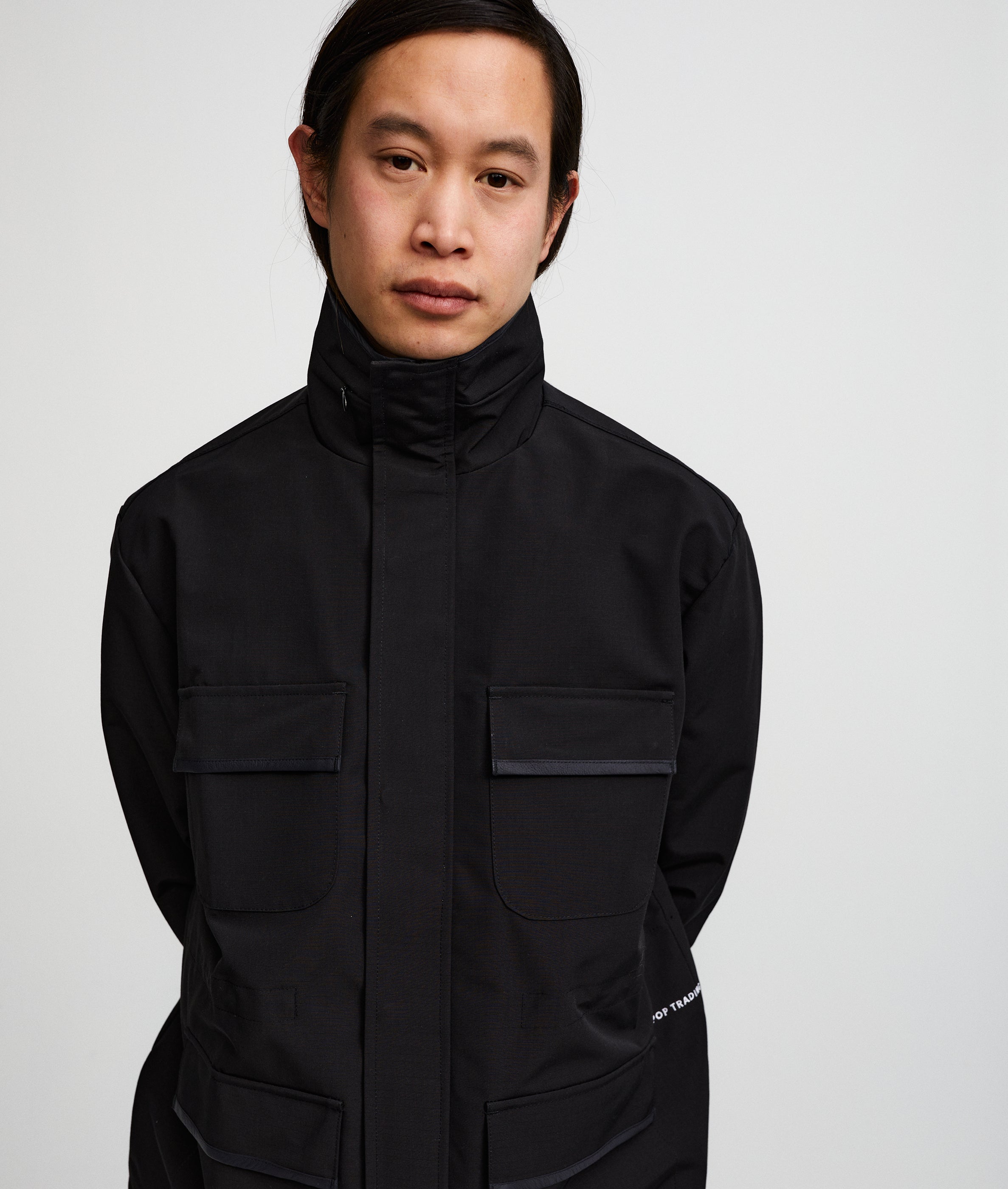 HIGH TECH MATERIAL 65 JACKET / BLACK-