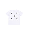 Pop Kids Logo T-Shirt White/Black