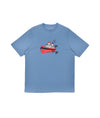 Pop Boat T-Shirt Soft Blue